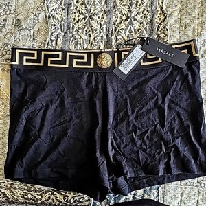 NWT Black VERSACE Bra & Panty Set Size 5